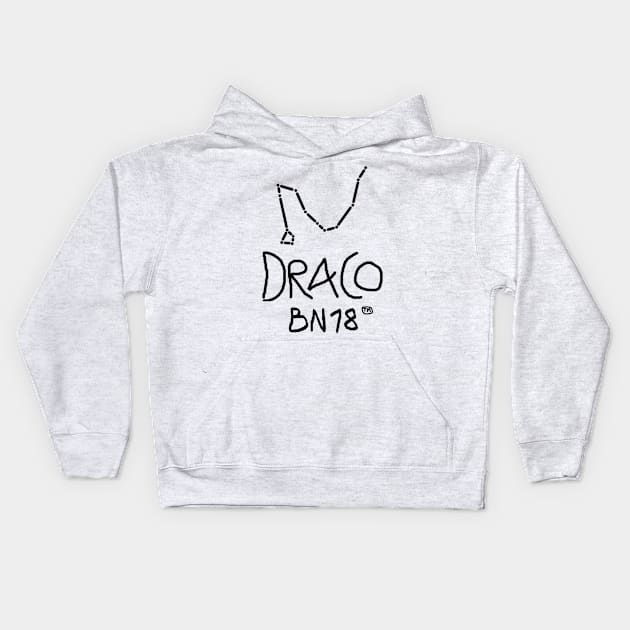 Draco Constellation by BN18 Kids Hoodie by JD by BN18 